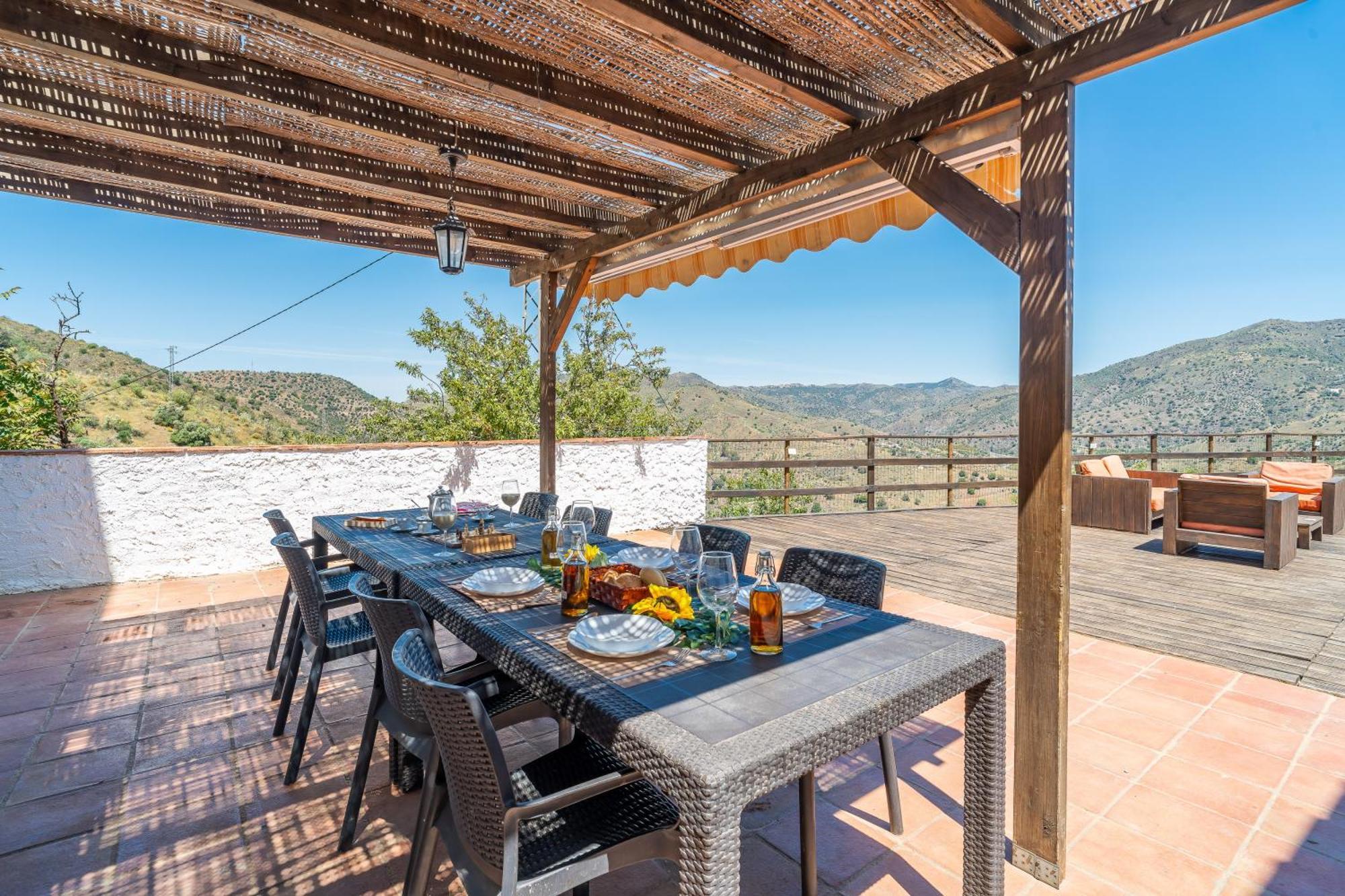 Hostal Complejo Rural El Mirador Málaga Exterior foto